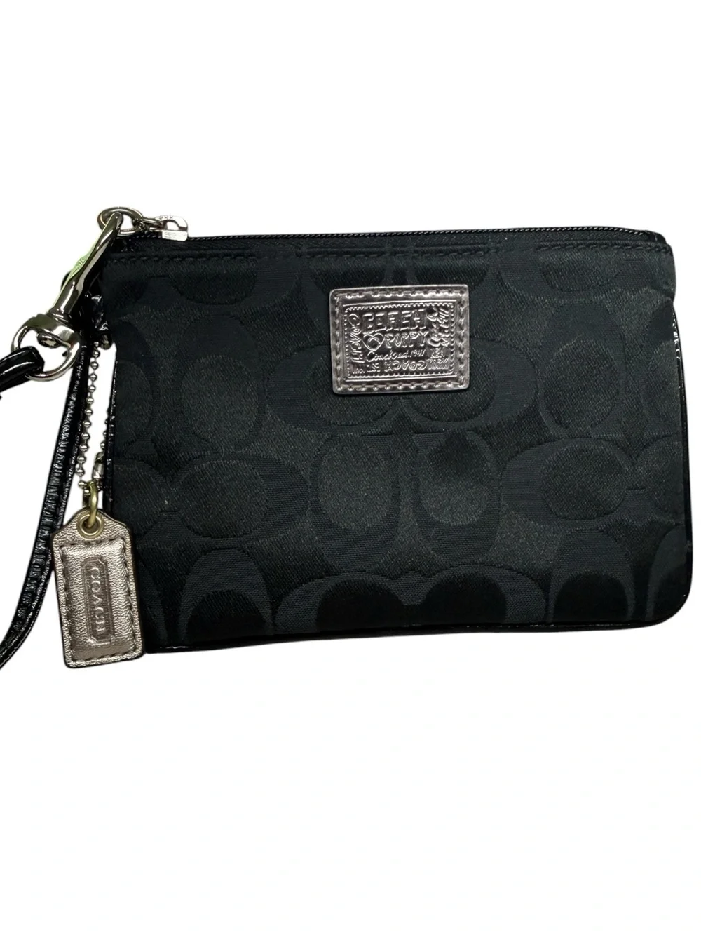 Coach poppy signature